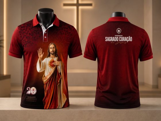 Camisas da Festa do Sagrado Coração de Jesus 2026 já estão disponíveis!