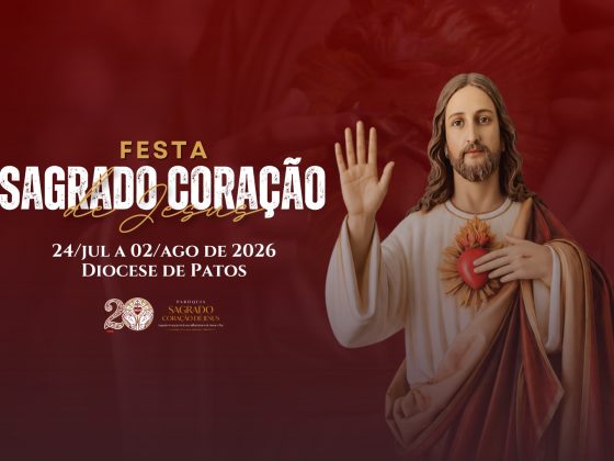 Paróquia Sagrado Coração de Jesus convida os fiéis para a Festa do Padroeiro 2026
